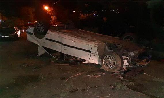 واژگونی خودرو در محور کازرون 8 مصدوم برجا گذاشت