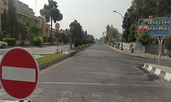 محور حافظیه از امروز تا پایان تیرماه مسدود است
