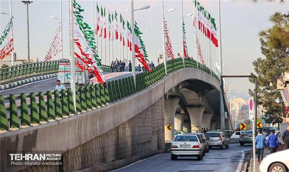 تقاطع غیرهمسطح پل شهید محسن سیفی افتتاح شد