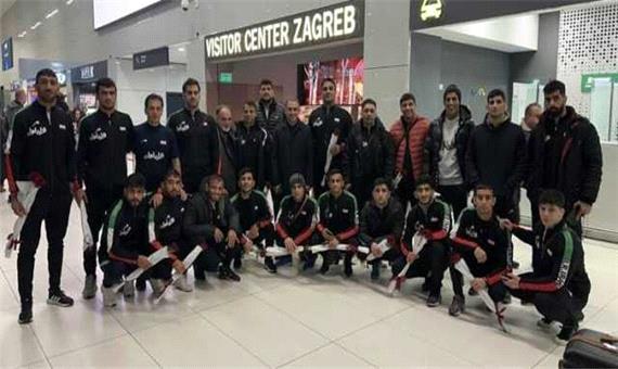 تیم منتخب کشتی فرنگی به زاگرب رسید