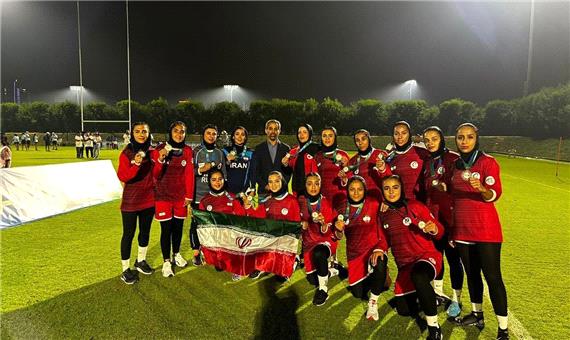 اولین مدال تاریخ راگبی زنان ایران در مسابقات آسیایی ضرب شد