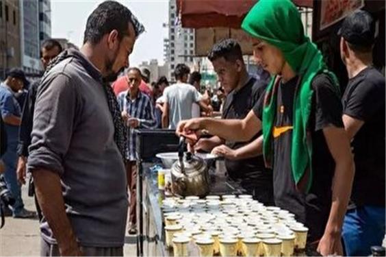 خدمات رسانی موکب های فارس در مرز شلمچه تا 24 مرداد
