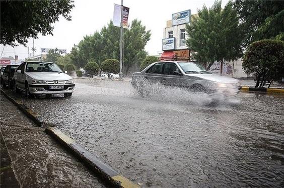 بارش‌های موسمی جنوب فارس را فرا می‌گیرد