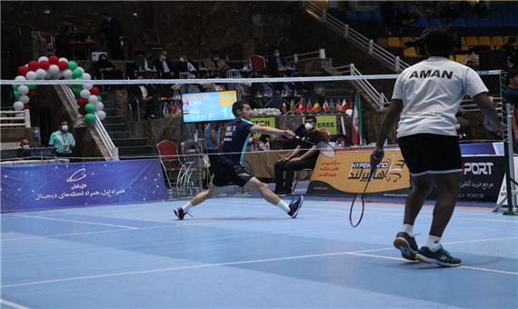 نتایج مرحله نخست مسابقات بین‌المللی بدمینتون بزرگسالان در شیراز اعلام شد