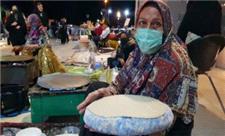 دیدنی های زیبای جشنواره بومی نان چَرخَوی در شهر لطیفی