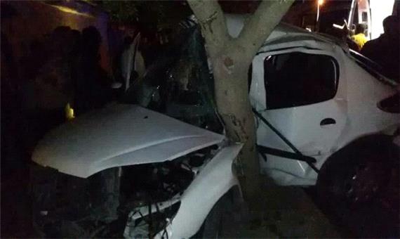 چهار مصدوم حاصل دو تصادف بامدادی در شیراز