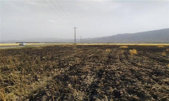 کشاورزان فارس خطر آتش سوزی را جدی بگیرند