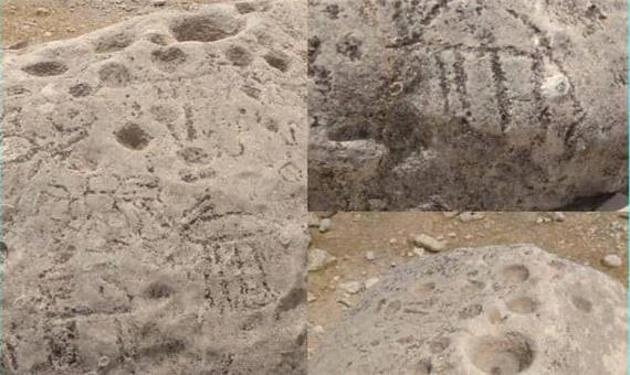 شناسایی سنگ نگاره‌های پیش از تاریخ در گله‌دار