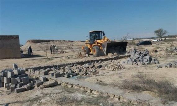 308 هزار مترمربع از اراضی ملی فارس رفع تصرف شده است