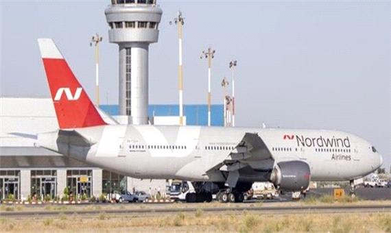 هواپیمای 777 روسیه در فرودگاه تبریز به زمین نشست