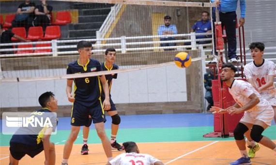 نتایج رقابت های والیبال نوجوانان منطقه سه کشور در شیراز اعلام شد