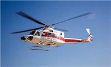 انتقال دو مصدوم تصادفی از پد هوایی حسن‌آباد به بیمارستان الزهرا (س) اصفهان