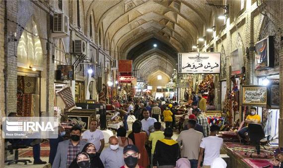 آتش‌سوزی در بازار وکیل شیراز مهار شد