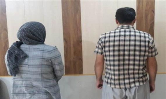 زن و شوهر سارق با 31 فقره سرقت در شیراز دستگیر شدند