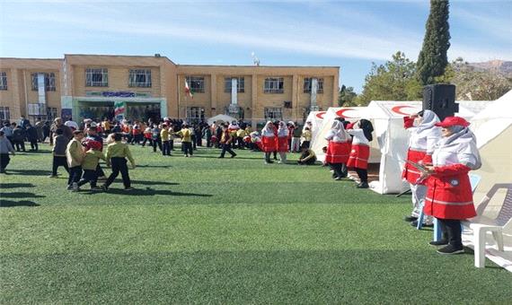 برگزاری مانور زلزله در مدارس فارس