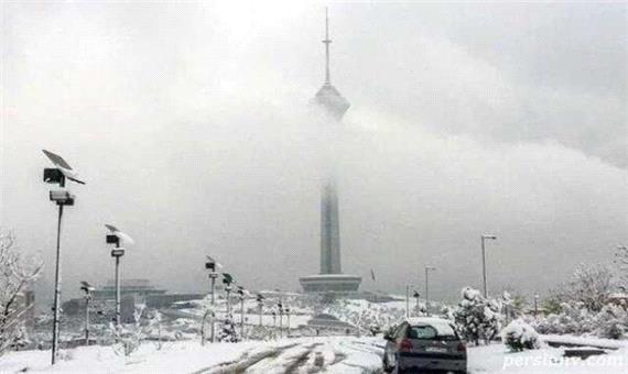 آغاز بارش برف و باران از فردا شب در تهران