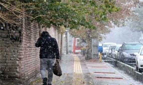 باران و برف مهمان تهرانی‌ها می‌شود