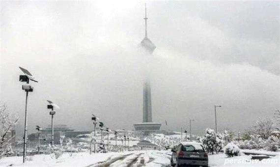 بارش برف و باران از فردا شب در تهران آغاز می شود