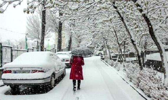 هواشناسی ایران/ بارش باران و برف در تهران از دوشنبه شب