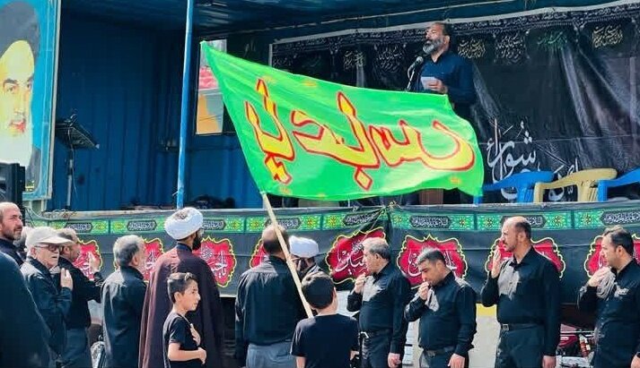 آیین عزاداری ۲۸ صفر در شهرستان جهرم برگزار شد
