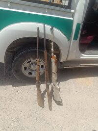 کشف سه قبضه اسلحه غیرمجاز از منزل شکارچی در خفر