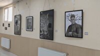 برپایی نمایشگاه نقاشی نگارین در آباده