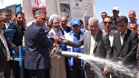تأمین آب آشامیدنی هفت روستای دهستان ابرج مرودشت