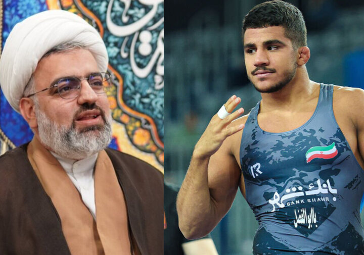 مدیرکل تبلیغات فارس طلای «فرخی» را تبریک گفت