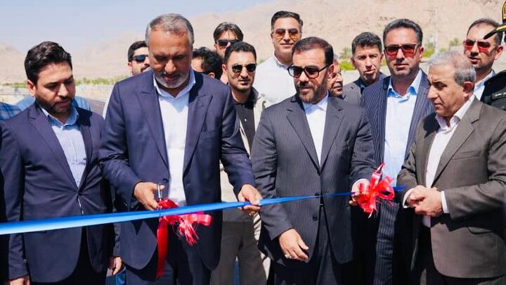 بخشی از باند دوم محور جاده ای جهرم–قیروکارزین افتتاح شد