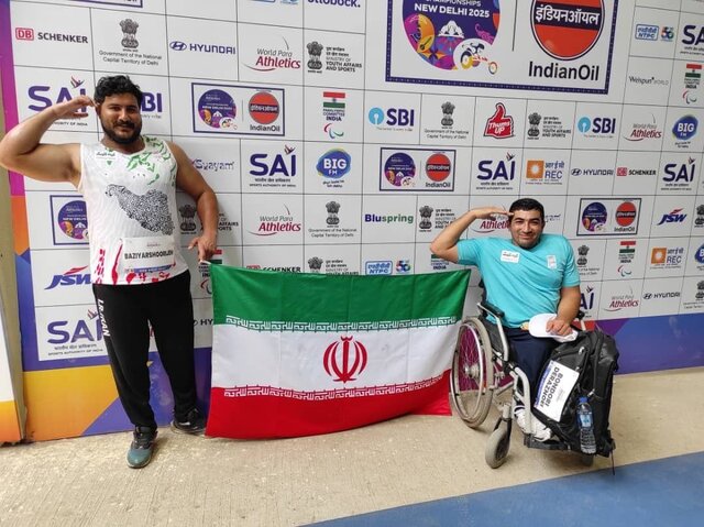 سه مدال خوش رنگ، سهم ورزشکاران فارس از مسابقات جهانی پارادوومیدانی