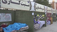برپایی بازارچه محصولات خانگی در آباده
