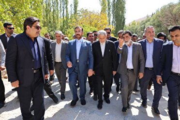 بازدید وزیر میراث فرهنگی از چله گاه سپیدان