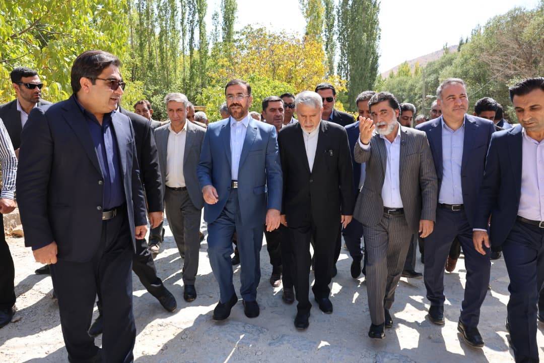 بازدید وزیر میراث فرهنگی از چله‌گاه سپیدان