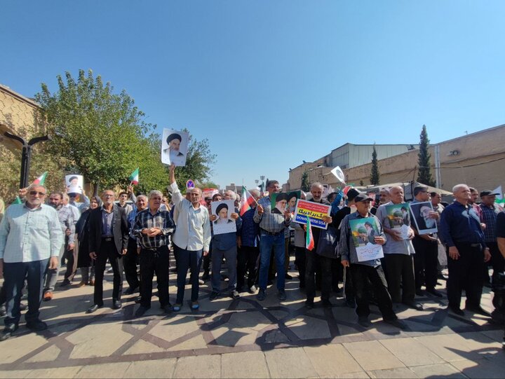 راهپیمایی «بشارت نصر» در شیراز برگزار شد
