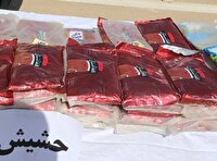 محموله ۱۳۱ کیلویی حشیش، لو رفت