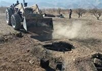 کشف ۱۳۵ حلقه چاه غیر مجاز در شهرستان قیروکارزین