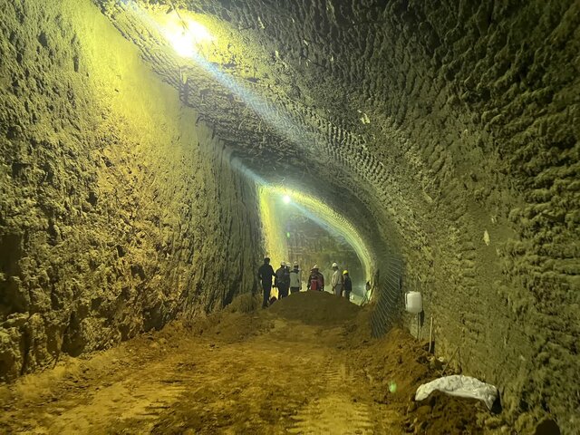 پیشرفت ‌پروژه اتصال خط یک به ۴ متروی شیراز