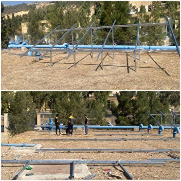 آغاز ساخت نیروگاه خورشیدی در شرکت آب و فاضلاب شیراز