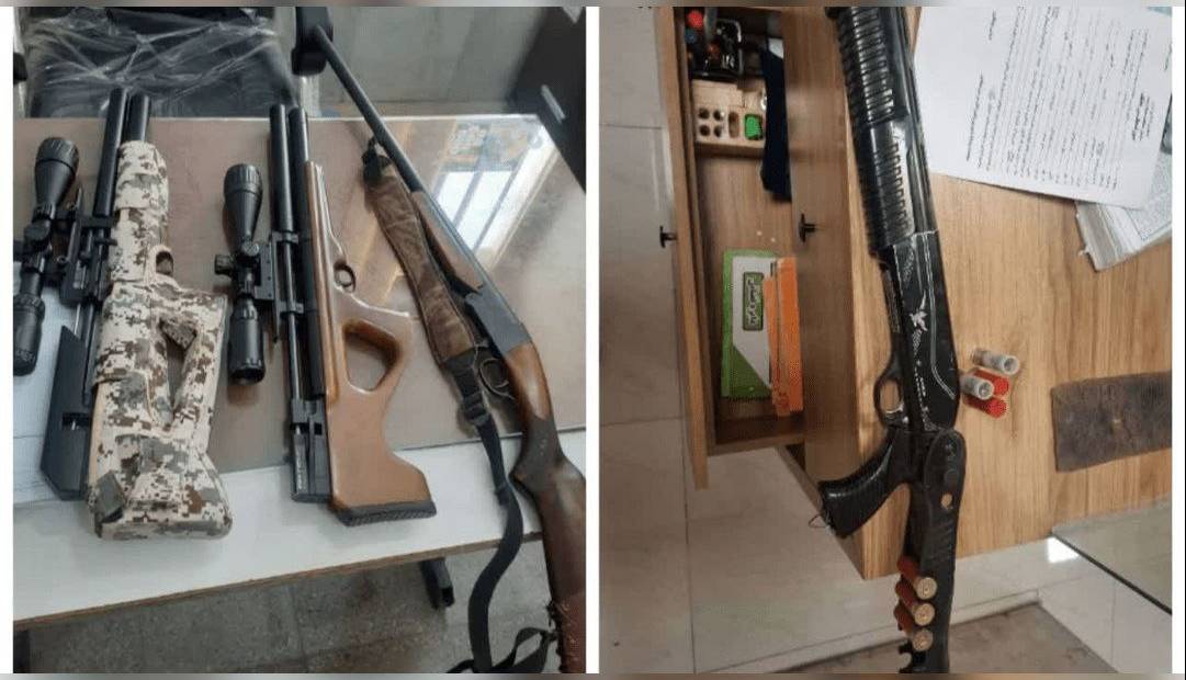 کشف ۵ قبضه سلاح و لاشه پرندگان وحشی در مناطق حافظت شده شیراز