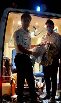 نوزاد ارسنجانی در اورژانس به دنیا آمد