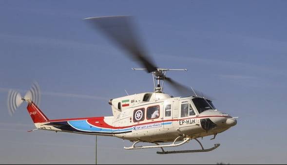 بالگرد اورژانس برای نجات مرد ۵۰ ساله لاری به پرواز درآمد