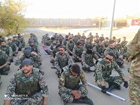 افتتاحیه مسابقه رزمی، نظامی فرمانده قهرمان در شیراز