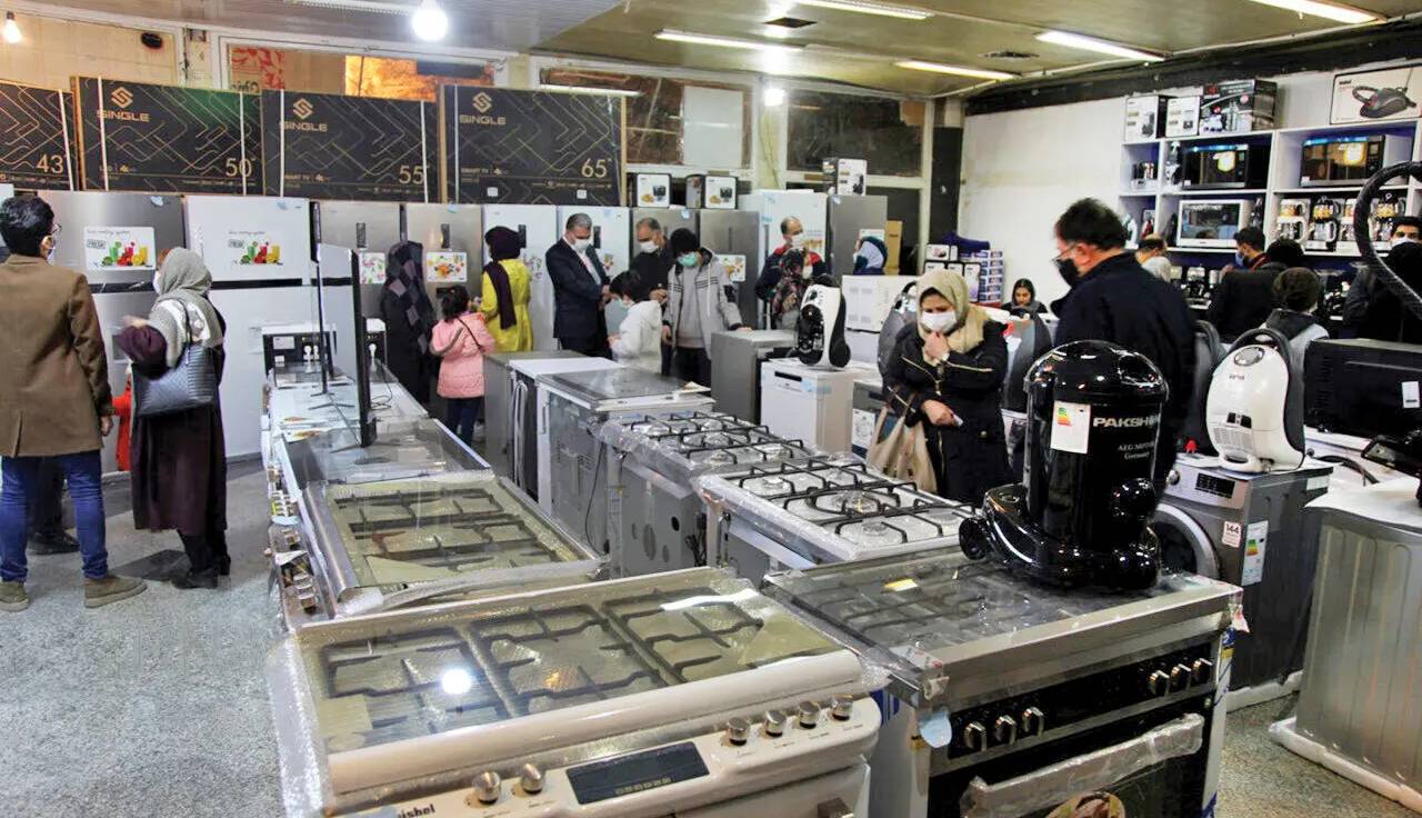 بازار بی‌مشتریِ لوازم خانگی