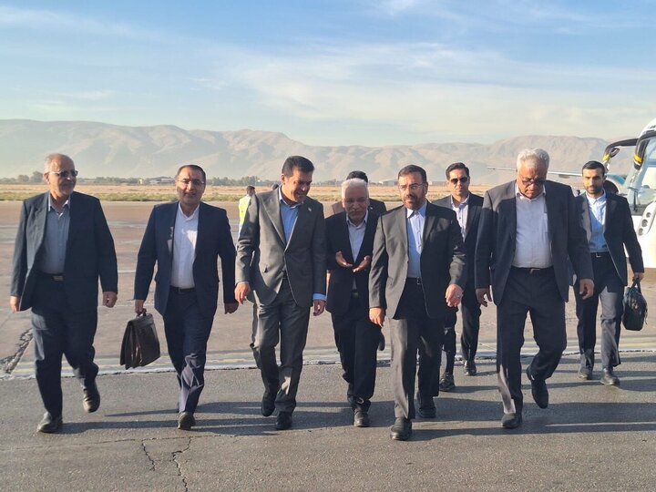 معاون علمی و فناوری‌ رئیس‌جمهور وارد شیراز شد