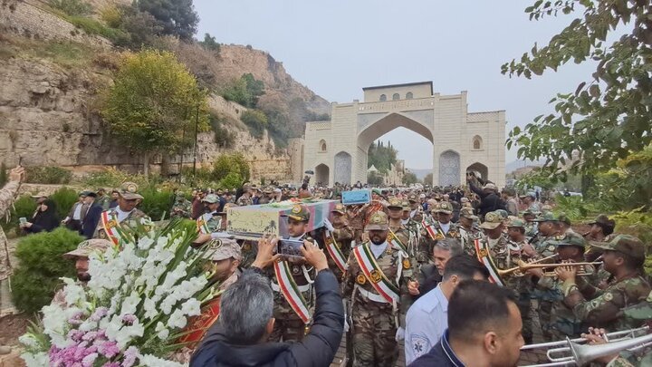 دروازه قرآن شیراز معطر به عطر شهیدان گمنام شد