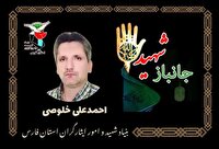 آسمانی شدن جانباز ۷۰ درصد شیرازی