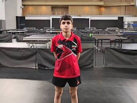 نخستین تجربه جهانی تنیس روی میز فارس با دو نماینده