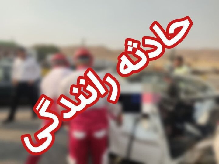واژگونی پژو در جاده شیراز به استهبان با ۲ مصدوم