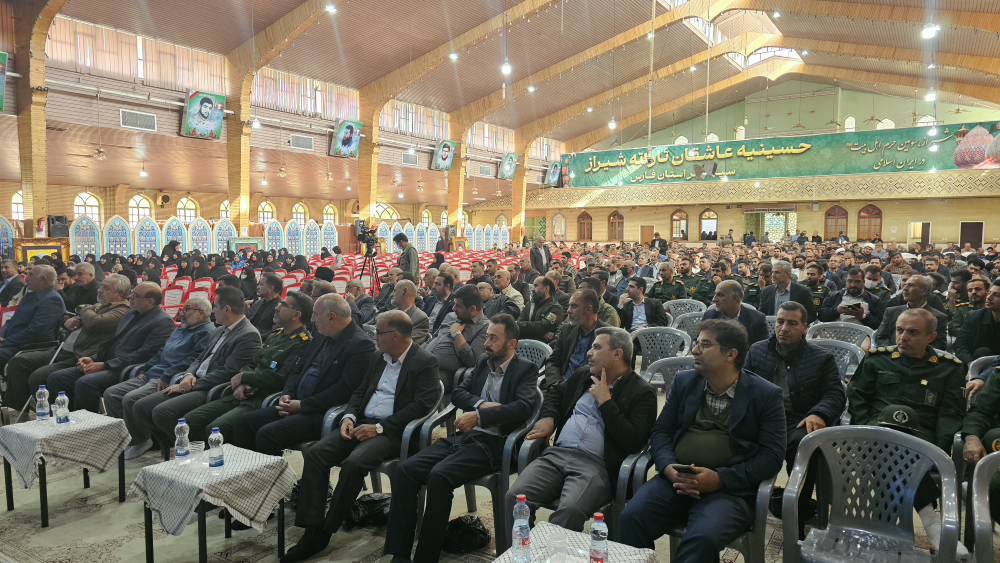 برگزاری سالگرد شهادت سردار استوار محمودآبادی در شیراز