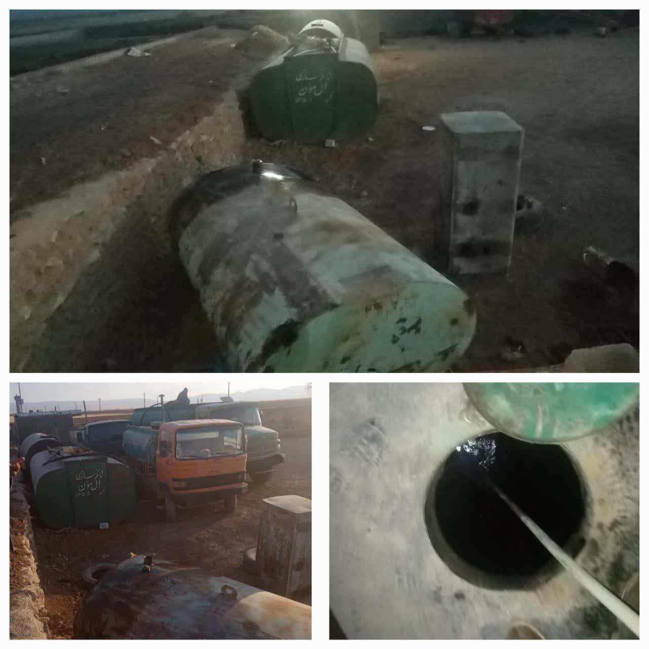 کشف ۲۶ هزار لیتر گازوئیل قاچاق در آباده